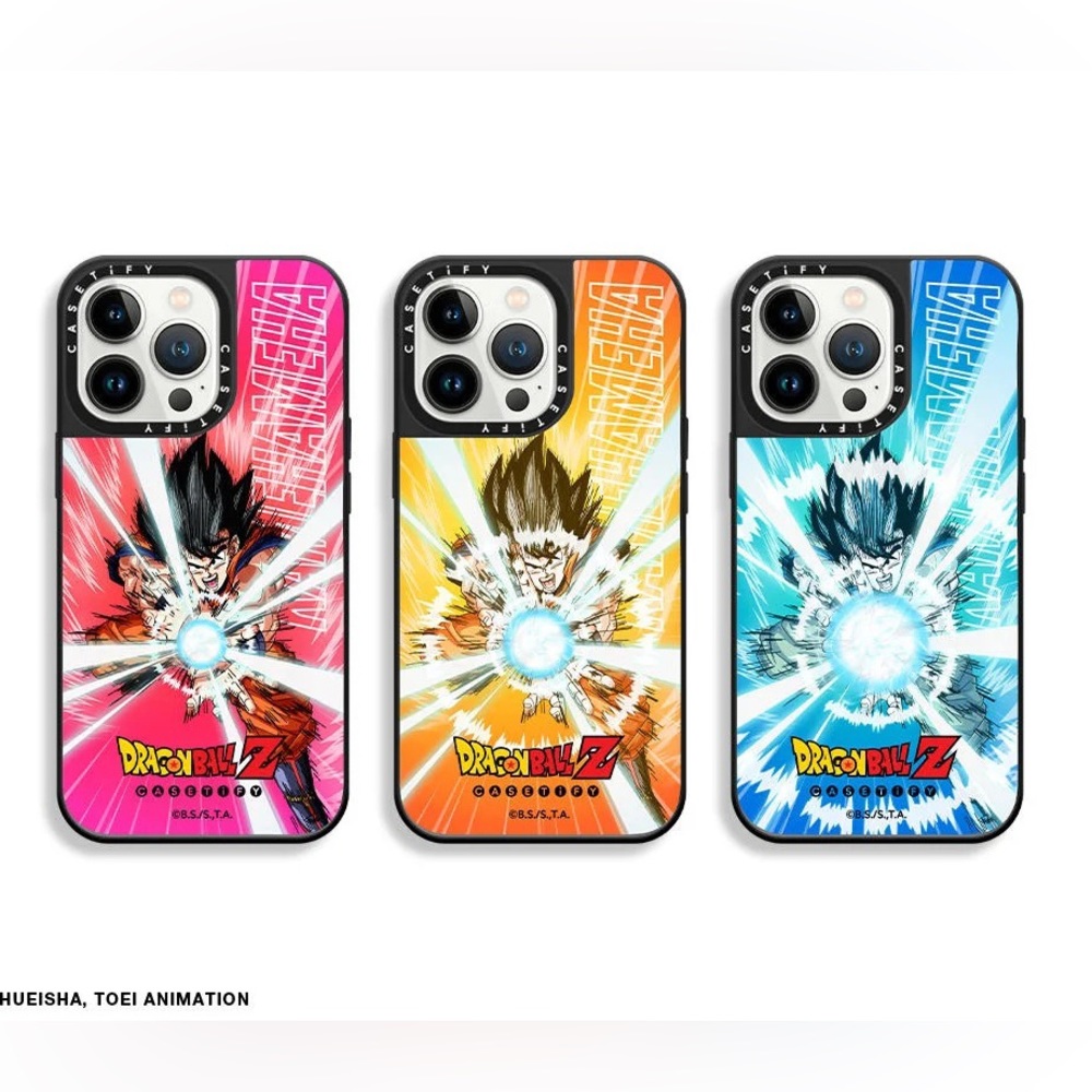 *pending sale* Casetify Co-Lab DRAGONBALL Z GOKU KAMEHAMEHA CASE for iPhone 13